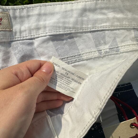 NWT Deadstock Lowrise Navy Patriotic Shorts - Picture 4 of 6